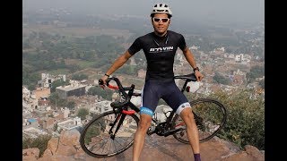 Road Cycling on my Triban 540 in Hills