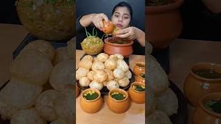 Spicy Matka Golgappa Challenge | Pani Puri | Most Spicy Pani Puri Challenge #shorts #foodchallenge