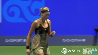 K. Mladenovic vs A. Danilina Round 1 Highlights | WTA250 Astana Open