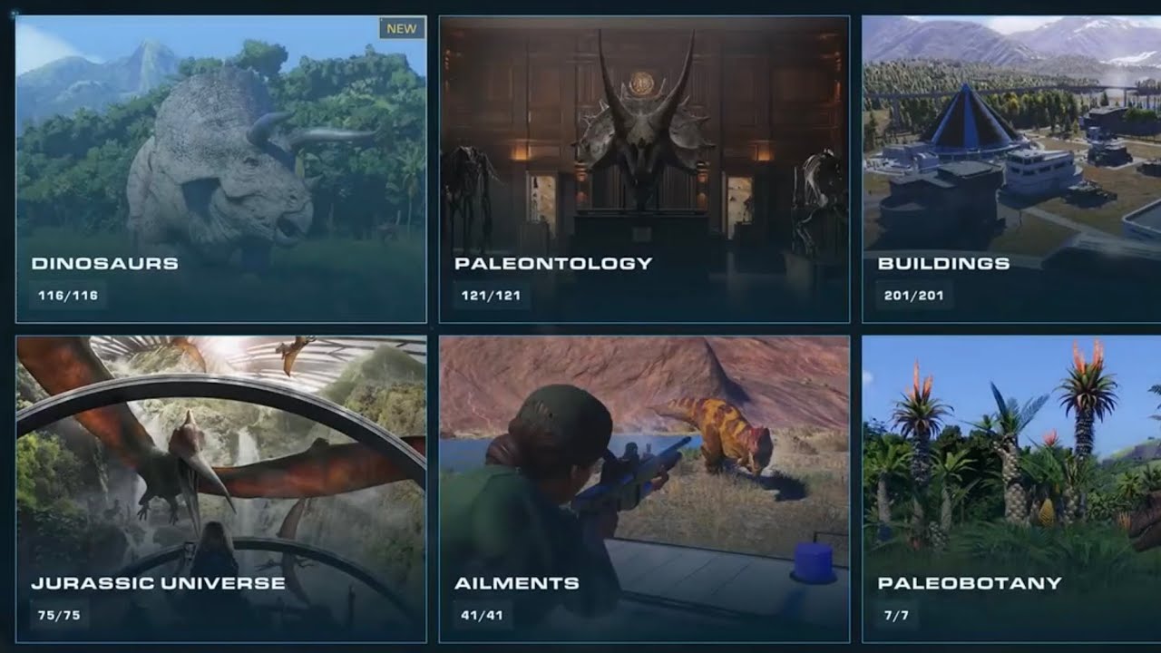 Database Jurassic World Evolution 2 Youtube