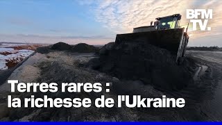 Ukraine: les équipes de BFMTV dans une mine stratégique de terres rares