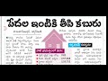 పేదల ఇంటికి తీపి కబురు చెబుతున్న ప్రభుత్వం good news for house sites holders.