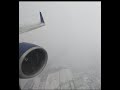 Delta 757-200 Landing in the snow in DTW