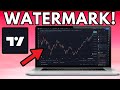 How To Add Custom Watermark TradingView 2024