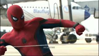 Spider-Man Vs Captain America - Fight Scene - Captain America Civil War (2016) Movie CLIP 4K,