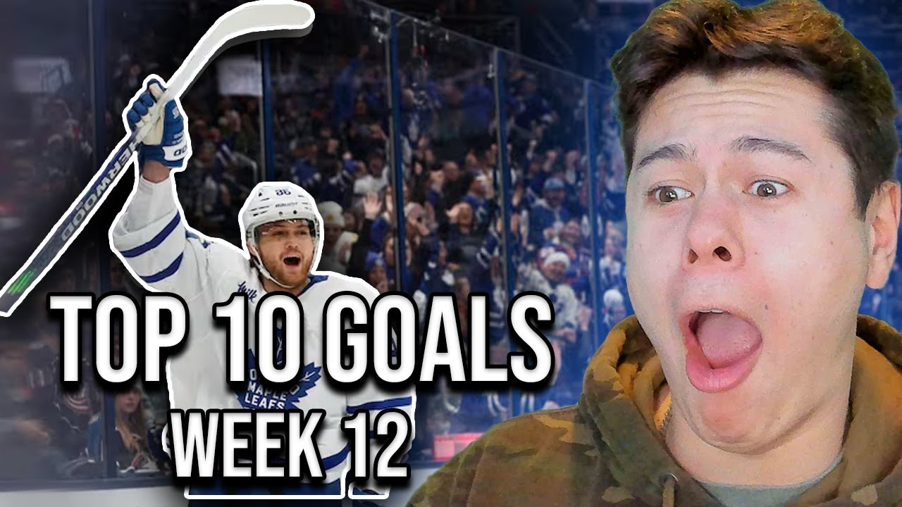 REACTION TO NHL TOP 10 SAVES | WEEK 12! - YouTube