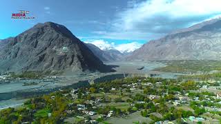 Aerial View of Daniyore Gilgit