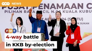 4-cornered fight in Kuala Kubu Baharu by-election