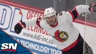 Senators' MacEwen capitalizes on unforced Zamula error and rifles one past Flyers' Ersson