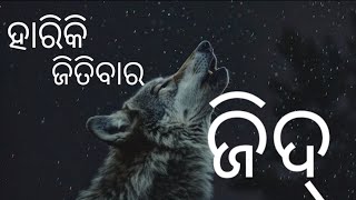 ହାରିକି ଜିତିବାର ଜିଦ୍  ।Odia Supper Motivation.