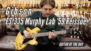 Gibson ES-335 Murphy Lab 1959 Reissue Blonde | Guitar of the Day