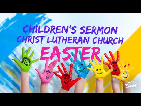 Children's Sermon: Easter - YouTube