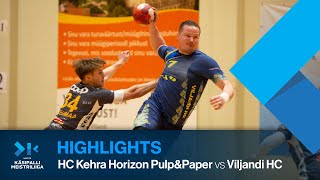 HIGHLIGHTS | HC Kehra - Viljandi HC | Round 16 | Estonian Champions League 2021/22