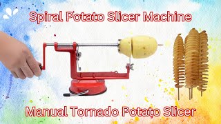 Unboxing Spiral Potato Slicer Machine | Tornado Potato Cutter Machine