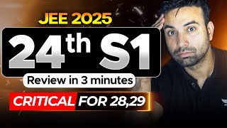 JEE 2025 | 24th Jan 2025 shift 1 Analysis in 3 minutes