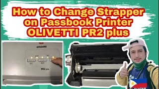 Troubleshooting Passbook Printer Olivetti PR2 plus part 1