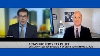 Yes, Texas CAN Eliminate Property Taxes | Dr. Vance Ginn on w CBS News 11 DFW