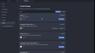 How to run JavaScript in Atom
