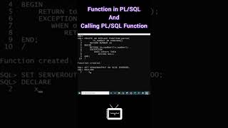 Function that parses the string and return number in PL/SQL | Functions in Plsql | TechnonTechTV