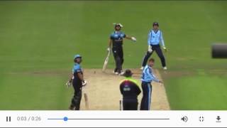 Ross Whiteley Six Sixes In An Over