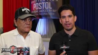 Roberto Duran "I dont know why he hasnt fought Golovkin! He doesnt lose anything"