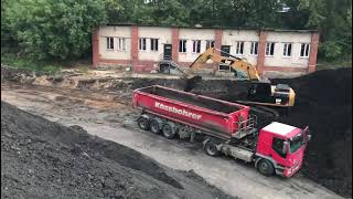 Плодородный грунт. Видео с производства.