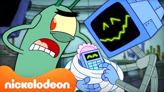 Plankton and Karen Become Parents! 🍼 | SpongeBob SquarePants | Nickelodeon UK