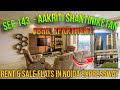 3 BHK Flat in noida / Noida sector 143 / Aakriti shantiniketan Noida 3 bhk flat price in sec 143