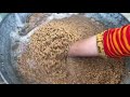 wheat washing process for making plain flour آٹا پسوانے کیلئے گندم کی دھلائی our village food