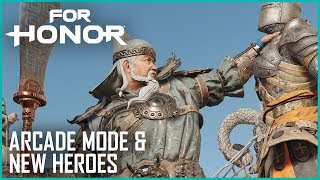 For Honor: New Wu Lin Hero Gameplay and Arcade Mode | Ubisoft [NA]