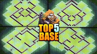 TOP 5 BEST Builder Hall lv.5 Base Layouts + Link! | [BH 5 bases 2023]