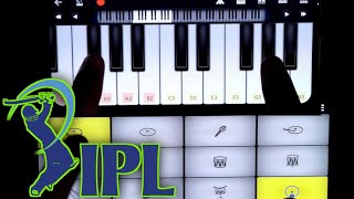 IPL Music (Tune) On Piano | Walk Band | ipl Piano Tutorial | IPL Tune Music | Piano | IPL Theme 2020