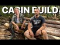 LOG CABIN BUILD | Some Help From Caroline’s Fiancé Matt // EP20