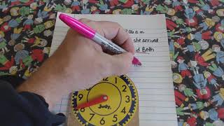 4th Grade | Go Math | 12.9 Problem Solving Elapsed Time