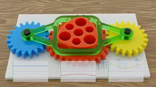 Reuleaux Triangle Gear Coupling Mechanism