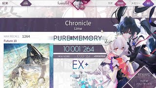 【arcaea】Chronicle FPM理論値