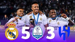 Real Madrid - Al Hilal 5×3 Club World Cup Final 2022, high quality 1080p, Arabic commentary