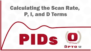 PID: Calculating the Scan Rate, P, I, and D Terms