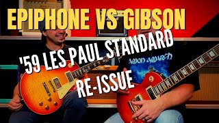 '59 Les Paul Standard Re-Issue - Epiphone VS Gibson