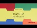 Wilson Jones Tough Tab Poly Indexes