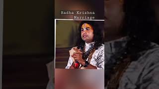Radha Krishna 💚 Marriage #harekrishna #radhakrishna #status #krishna #bhandirvan #vrindavan