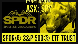 Simple International Diversification - Watch This Now - SPDR® S\u0026P 500® ETF Trust ASX: SPY