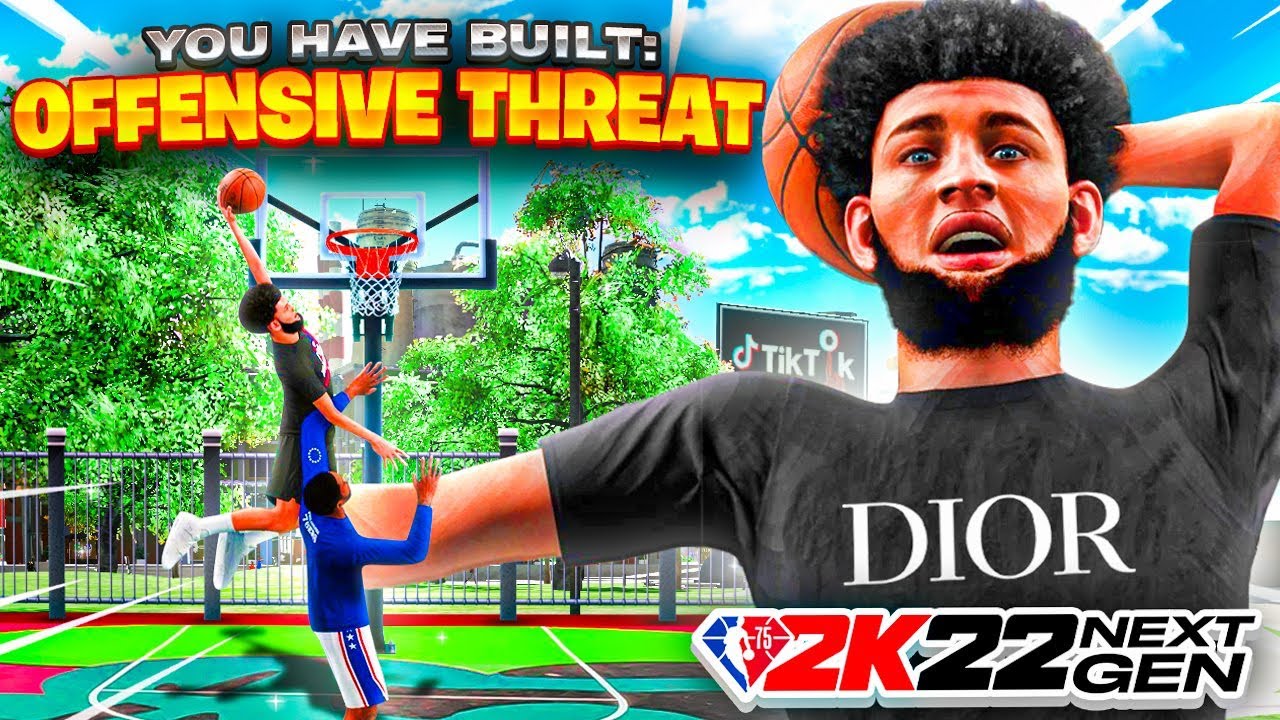 NEW BEST *GAMEBREAKING* OFFENSIVE THREAT BUILD W/ CONTACT DUNKS IN NBA ...