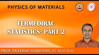 Fermi-Dirac Statistics: Part 1