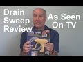 Drain Sweep Review- As Seen On TV Declogger  | EpicReviewGuys in 4k