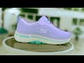 skechers gowalk arch fit washable bungee sneakers elinda on qvc