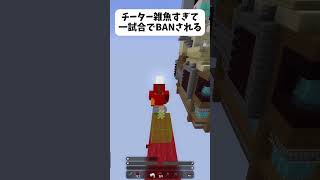 【悲報】 マイクラのチーターが弱すぎる