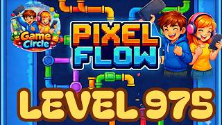 Pixel flow© - Level 975 - solution - walkthrough