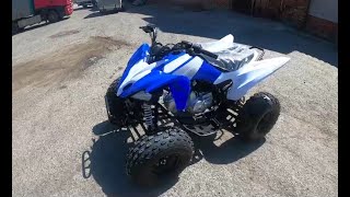 Машинокомплект ATV PANTERA 125. Не совсем Раптор, но и не 400 тр.