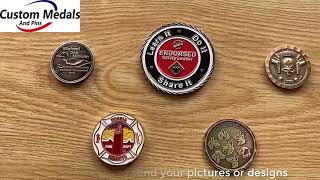 3D Challenge Coins From Custom Medals And Pins